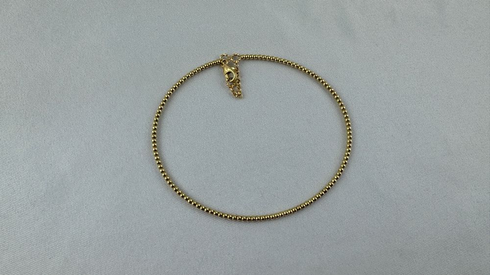 POTESSA Offener Armreif 18K Vergoldet - Verstellbarer Boho-Manschetten-Armband