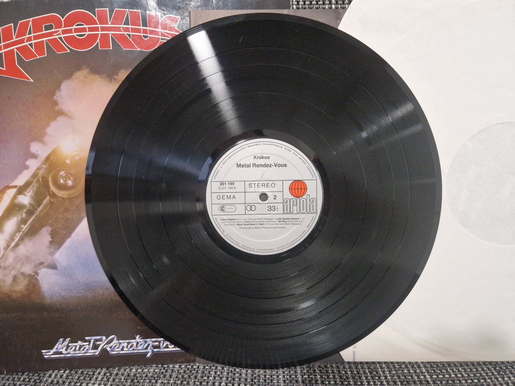 Dischi in vinile: Krokus Metal Rendez-Vous LP – Usato da Stetten (SH) venduto da SouthWestSwiss 6