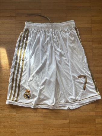 Real Madrid Shorts weiss/gold (Ronaldo 7) Size XL