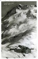 Grosser St. Bernard - im Winter + c1930