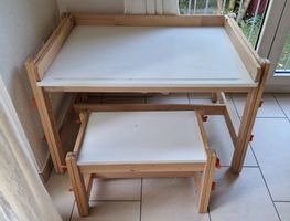 Ikea Kinderschreibtisch, höhenverstellbar