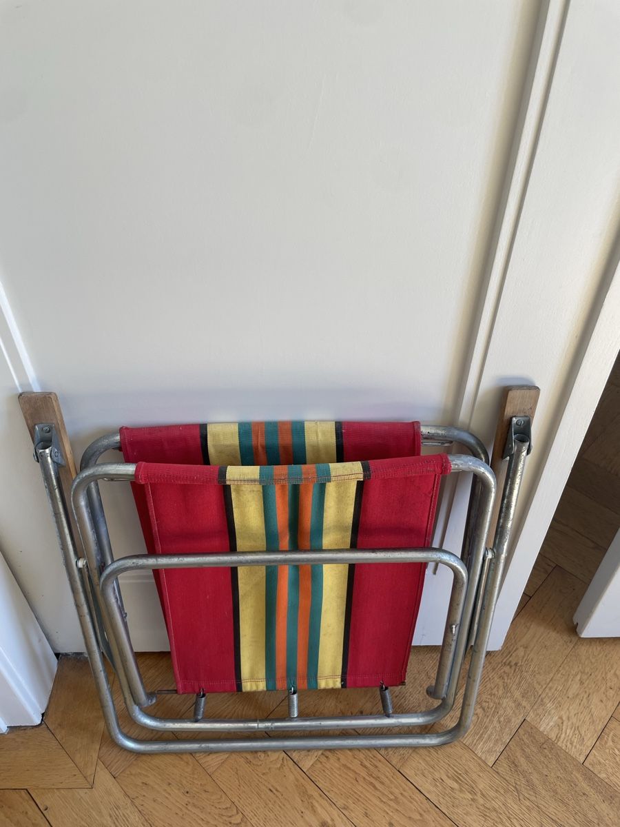 Stühle: VINTAGE CAMPINGSTUHL KLAPPBAR – Gebraucht aus Biel/Bienne von Jilo 7
