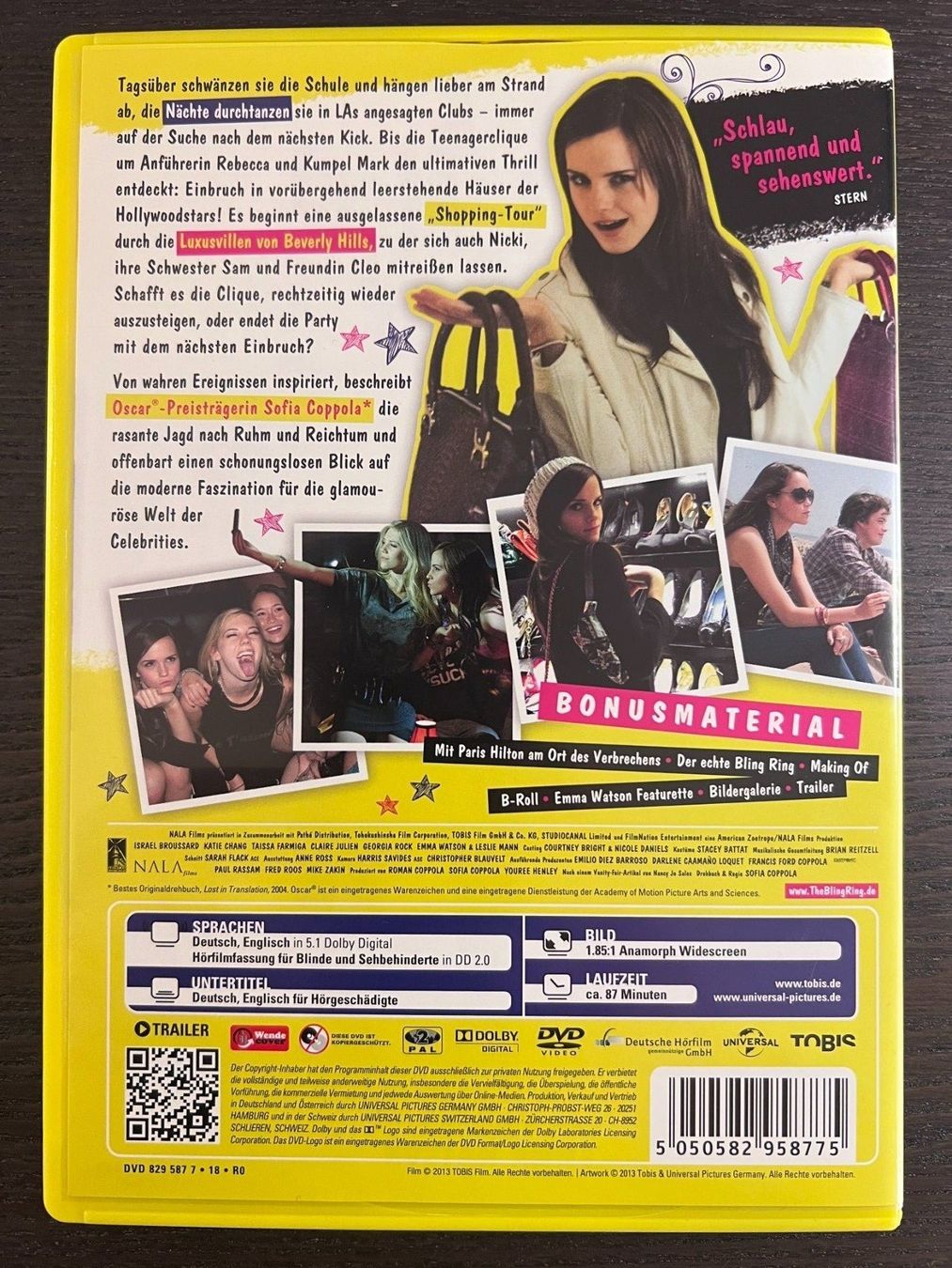 Tutti i DVDs: The Bling Ring – Usato da Zürich venduto da FilmFreunde 1