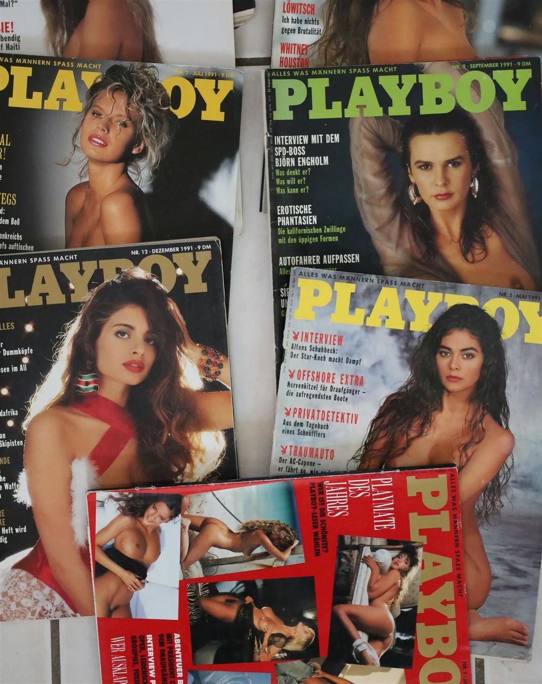 Riviste & Magazine: 11x PLAYBOY 1991 – Usato da Birrwil venduto da brandschatz_birrwil 2