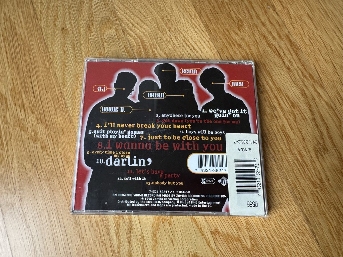 CD: Backstreet Boys CD Album "Backstreet's Back" – Usato da Zürich venduto da wtpooh 1