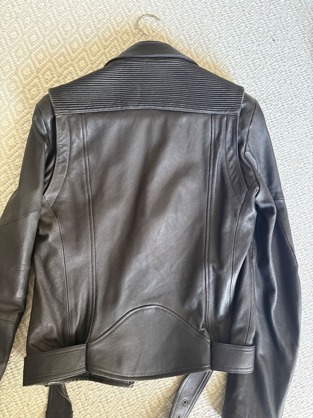 Balmain Giacche: 100% Original: BALMAIN Biker Lederjacke Gr. M/48 schwarz – Nuovo e nell'imballaggio originale da Rüschlikon venduto da Fuxss11 9