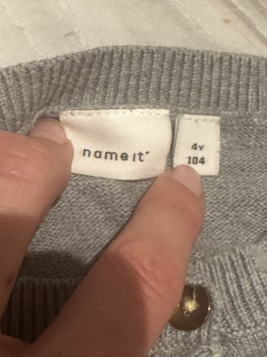 Name It Giacche & Cappotti: Name it Strickjacke Herzmuster Grösse 104 – Nuovo (secondo la descrizione) da Birr venduto da YMCA123 2
