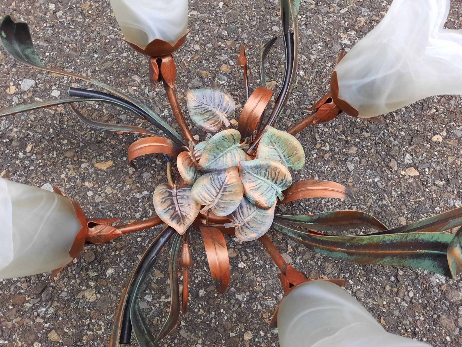 Kronleuchter & Deckenlampen: Deckenlampe mit Blumenleuchten, Elfen – Gebraucht aus Weinfelden von JoeBaer 1
