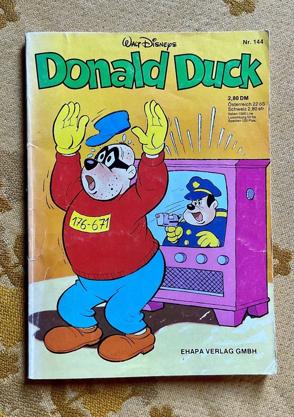 Comics: Donald Duck Taschenbuch Nr 144 von 1981 ? – Gebraucht aus Endingen von nathan05