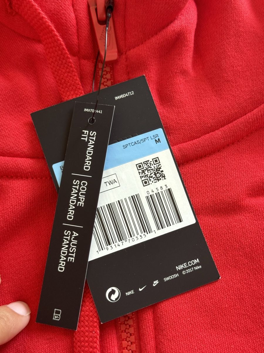 Nike Gilet & Giacche: Jaquette Nike rouge – Nuovo e nell'imballaggio originale da Lonay venduto da nei_79jc 2