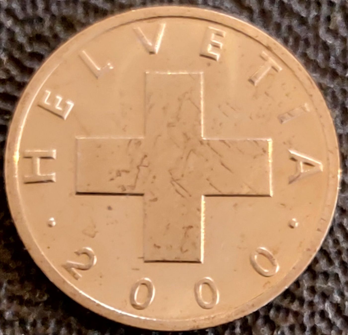 Tutti le monete: 1 Rappen 2000 stgl. / aus Münzsatz – Nuovo (secondo la descrizione) da Arch venduto da coinsandmore