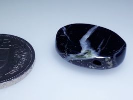 Steinanhänger CH Wallis Leutschinen mit Pyrit