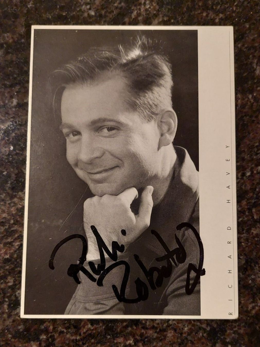 Autogramme: Orig. Autogramm Richard Havey – Gebraucht aus Erlinsbach von pfunky