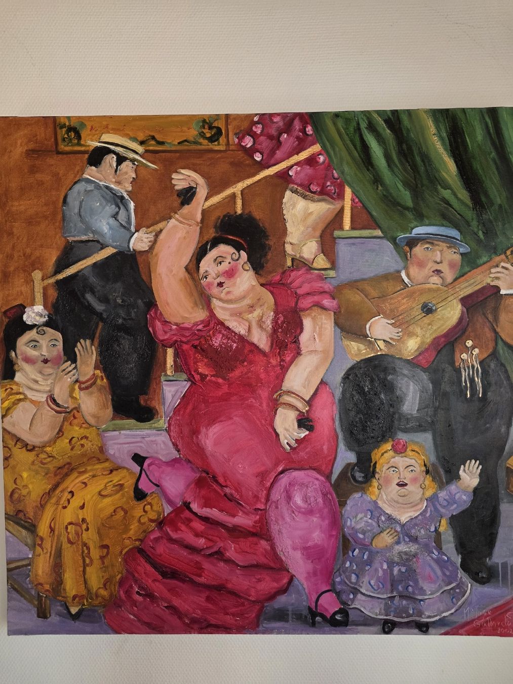 Dipinti: Tableau acrylique sur toile lin – Usato da Genève venduto da nat_xxb5