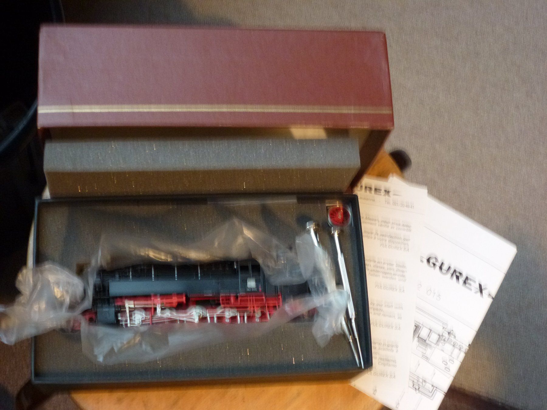 Fulgurex Modelleisenbahnen: Fulgurex H0 DB BR 82 015 – Gebraucht aus Birmensdorf ZH von 8903ErichTittel 6