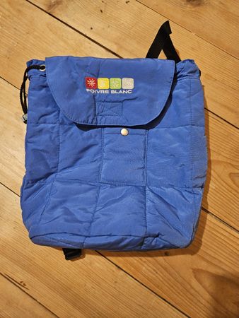 Sac à dos Poivre Blanc bleu, enfant