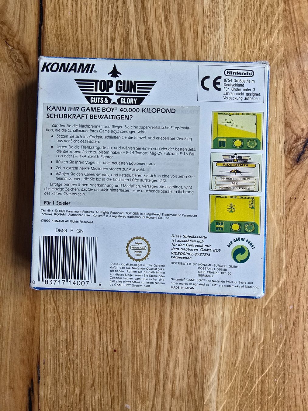 Nintendo Giochi: Nintendo Gameboy/Top Gun/OVP – Usato da Sursee venduto da Elian91 3