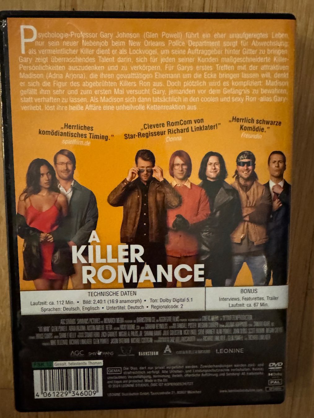 Tutti i DVDs: DVD, A Killer Romance – Usato da Basel venduto da Pacco09 1