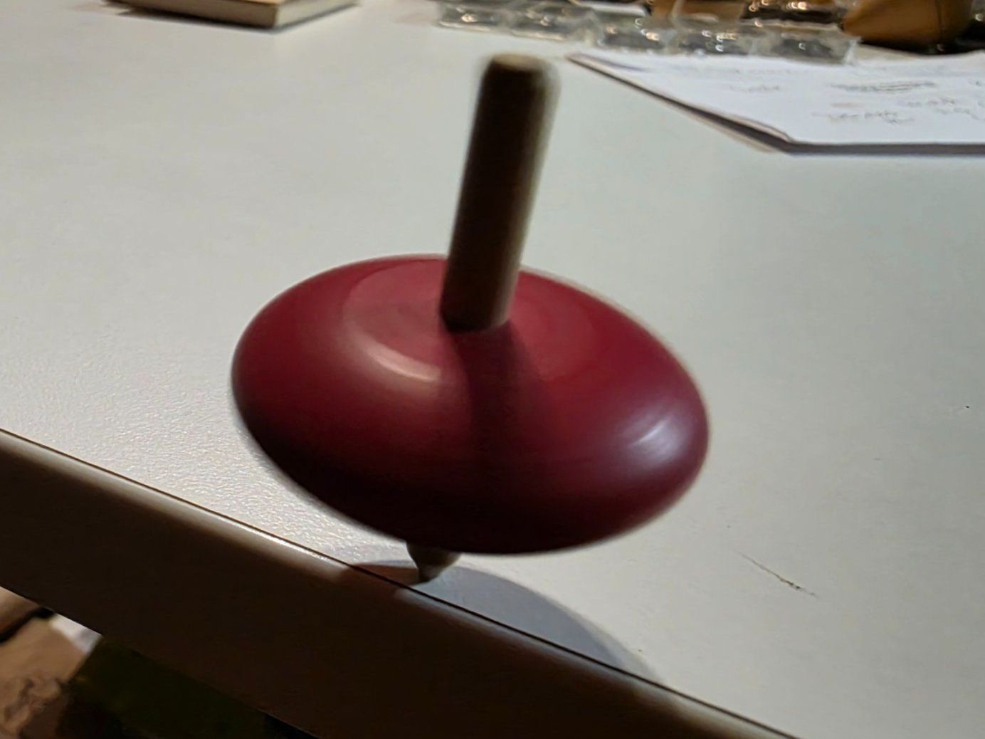 Spiele: 2 Vintage Kreisel Spiel Holz – Gebraucht aus Walterswil BE von Lonitti 1