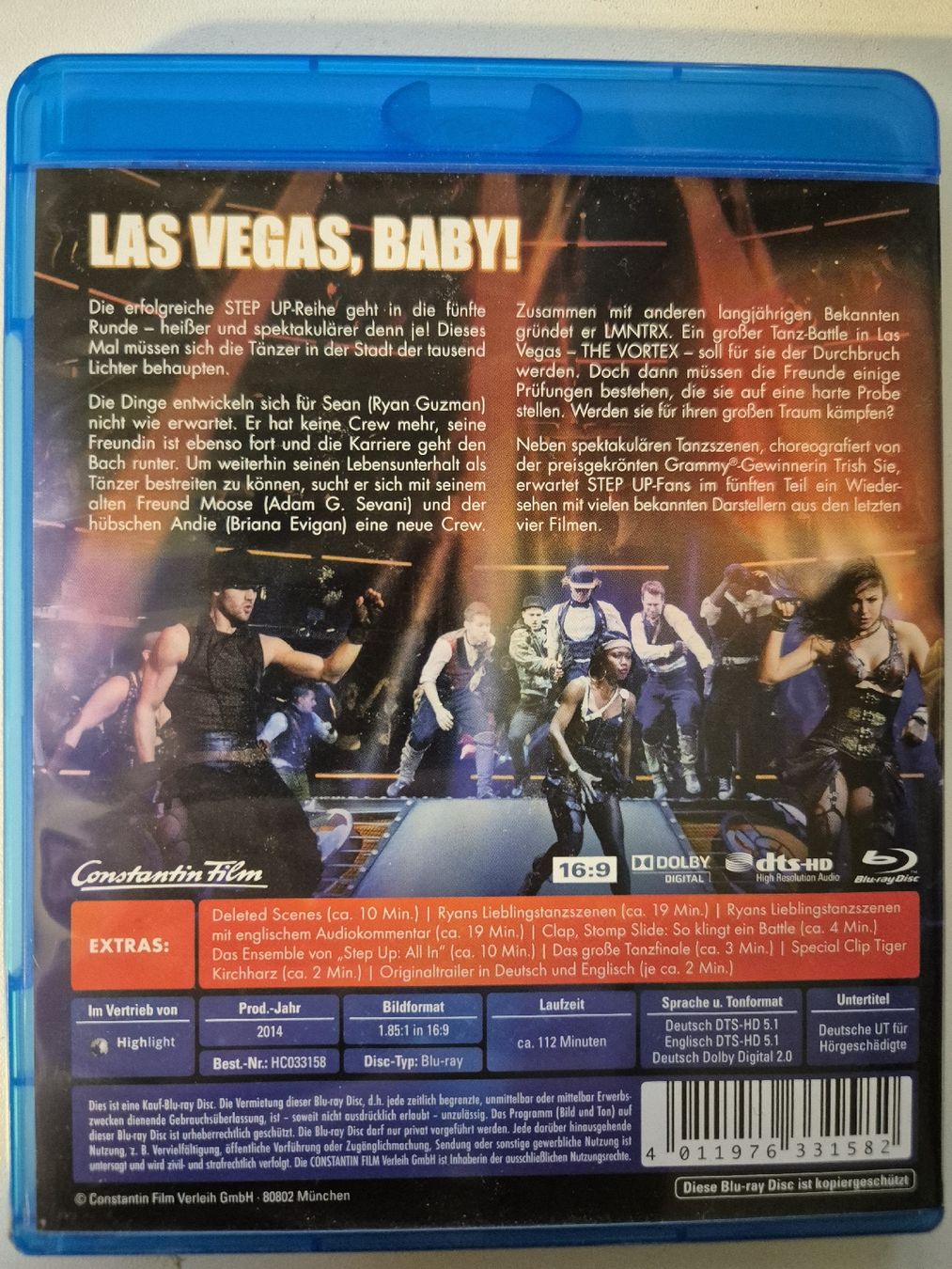 Tutti i DVDs: Step Up - All in Blu-Ray – Usato da Lindau venduto da Hammy0740 1