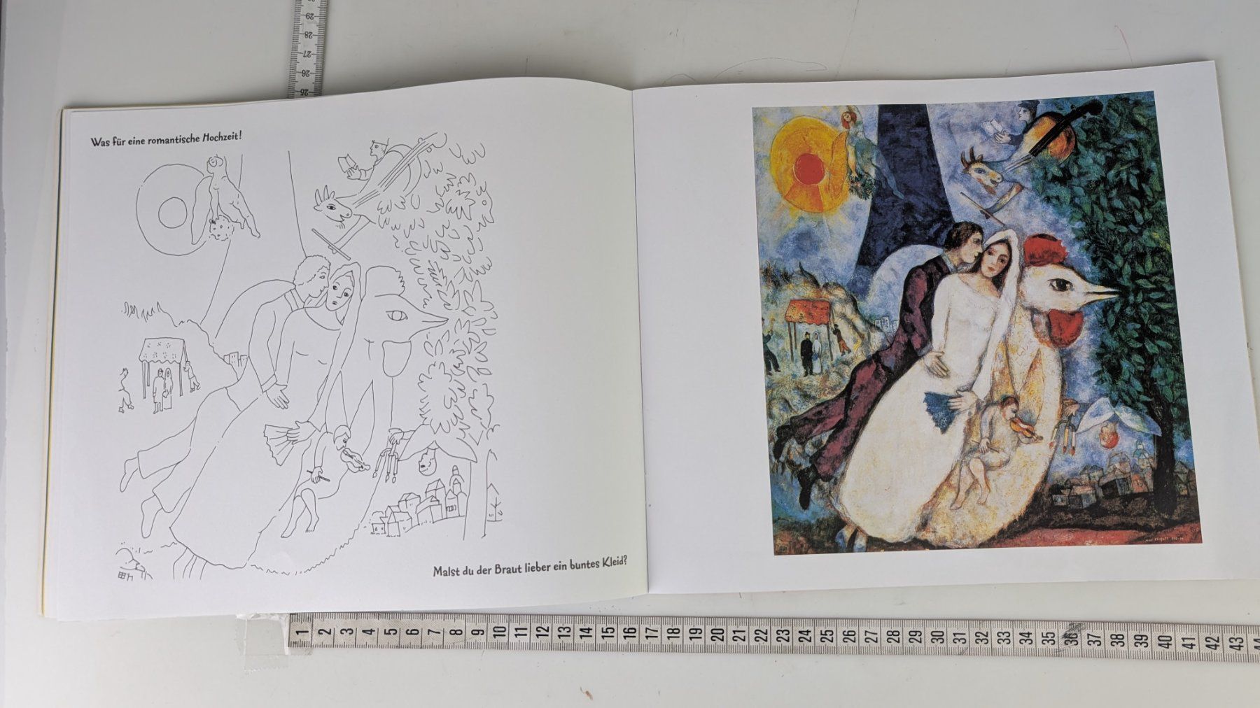 Libri: Marc Chagall Kunst-Malbuch – Usato da Zürich venduto da axolottchen 4