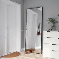 Spiegel HOVET IKEA schwarz