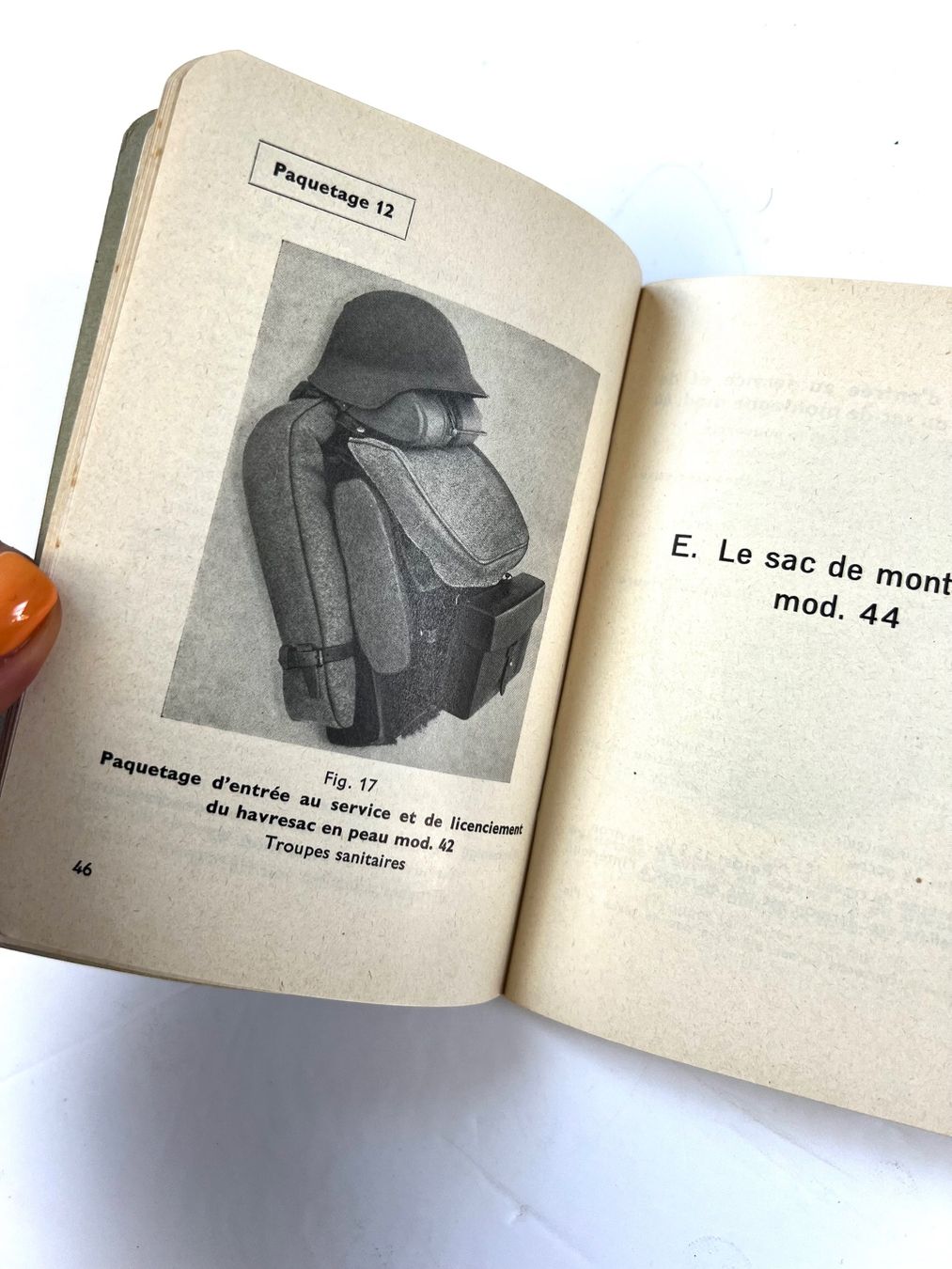 Livres: Le Paquetage Schweizerarmee 1958 – D'occasion à Schaffhausen par vandemonian 3