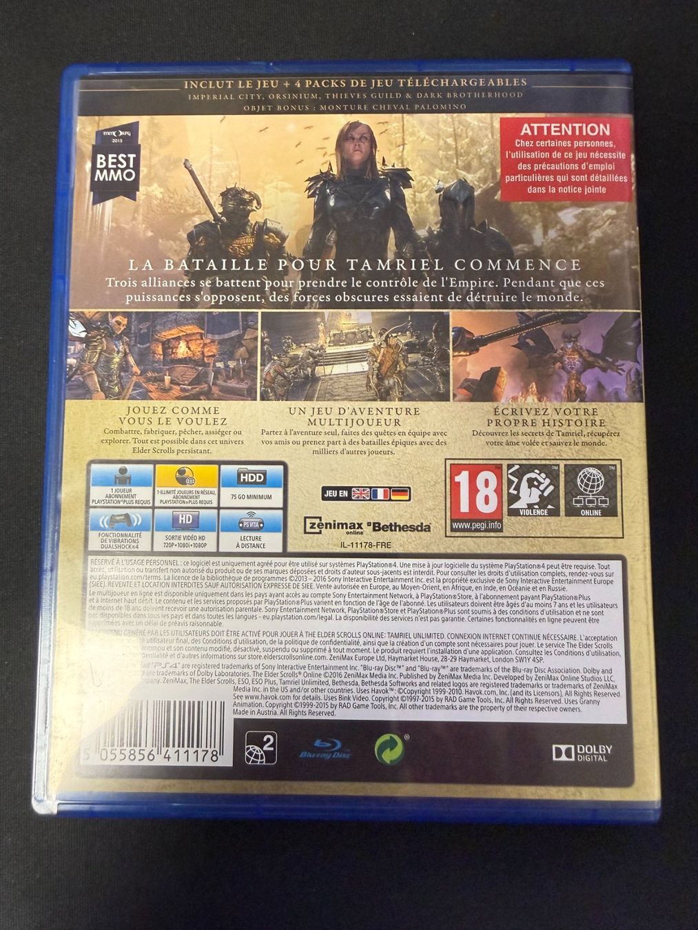Sony Giochi: The Elder Scrolls Online Gold Edition - PS4 – Usato da Pont-de-la-Morge venduto da Darfal 2