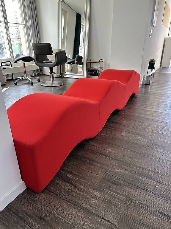 Sedie a sdraio: Design Vintage Steelcase Ripple Bench – Usato da Gretzenbach venduto da Gua 1