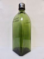 alte Flasche GIFTFLASCHE VORSICHT UNGENIESSBAR 1958 BÜLACH