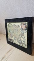 Antike Asien-Karte, Dekorativ, Vintage Look! 32x27