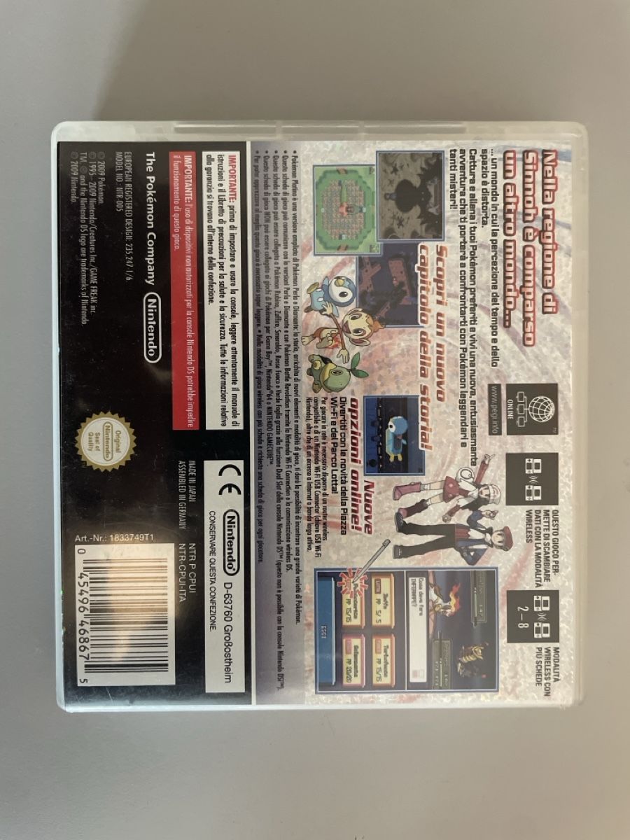 Pokémon Jeux: Nintendo DS Pokemon Platin Version – D'occasion à Zürich par Mika.monod 2