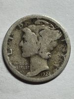 (80) Mercury Dime 1924 USA