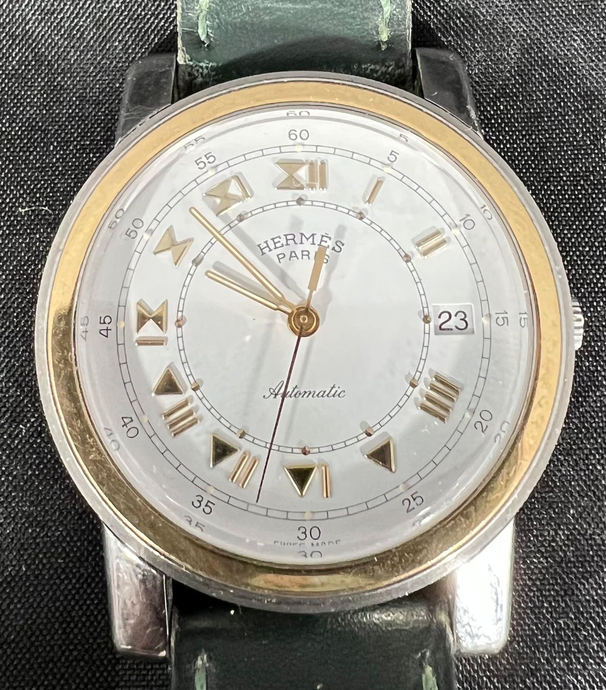 Hermès Uhren: MONTRE HERMES PARIS CARRICK 36 MM – Gebraucht aus Biel/Bienne von new-life