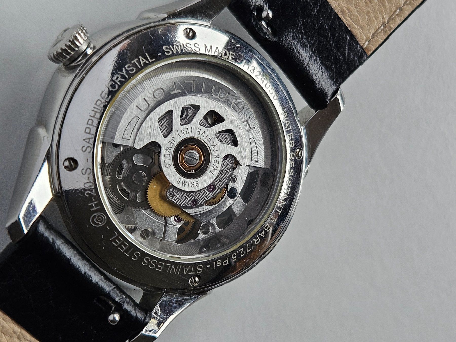 Hamilton Orologi: 214 Hamilton Jazzmaster Automatic Skeleton – Usato da Berikon venduto da mmm21 6