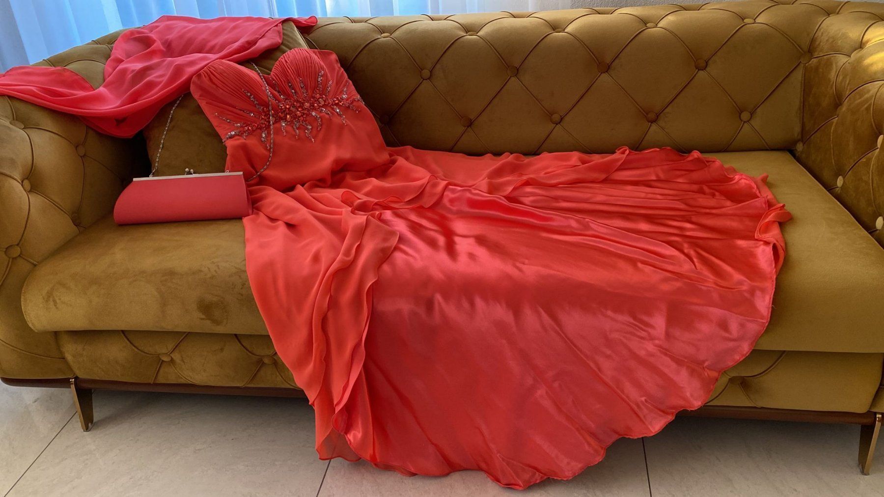 Vestiti: schönes Abendkleid Gr. 14 pink – Usato da Dagmersellen venduto da sheli17 4