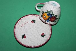 Keramik Ziegler Schaffhausen / Mokka Set