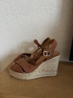 Castañer Braune Keilsandaletten, Gr. 38. Bohr NEU Preis