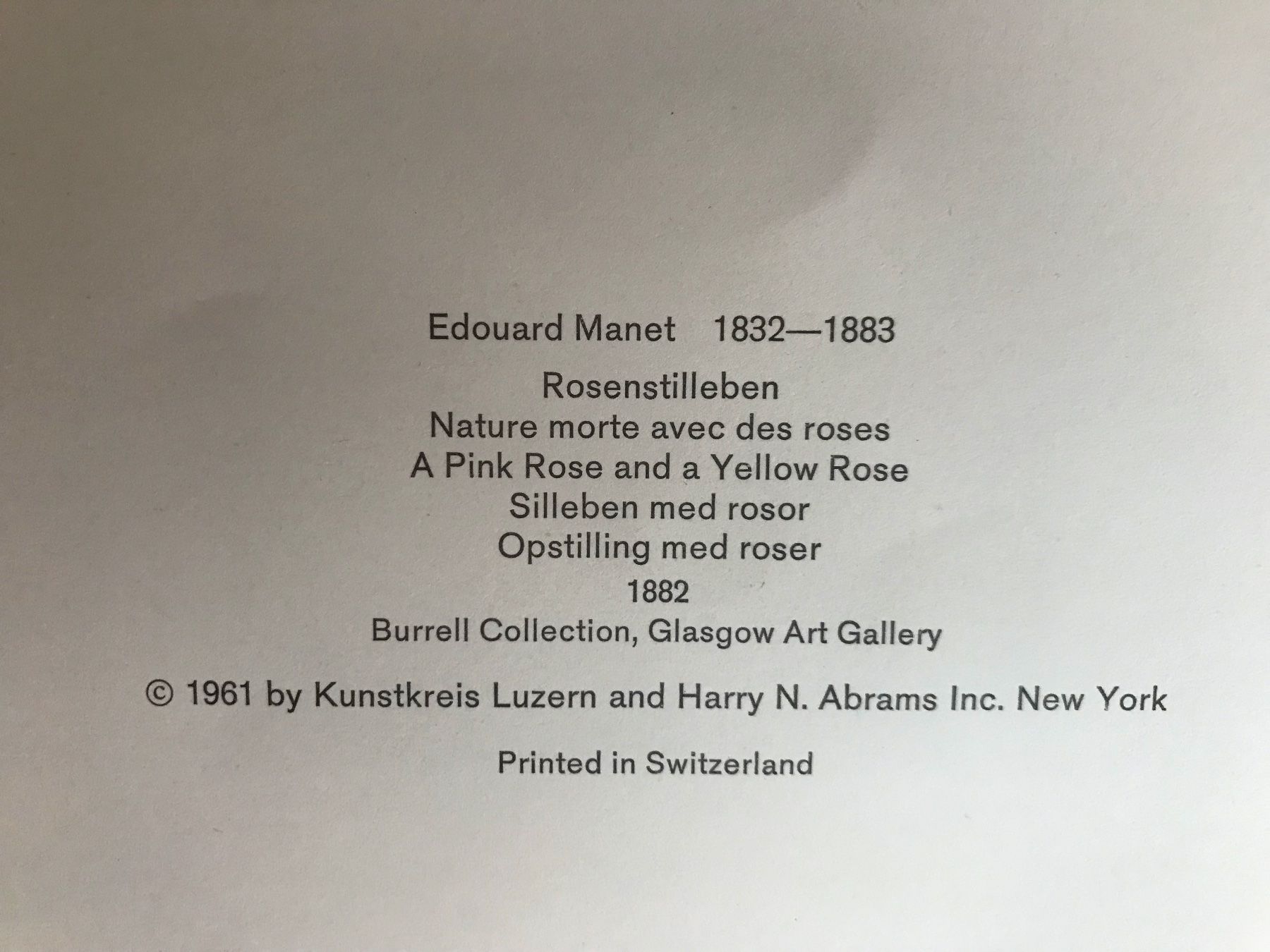 Foto & Immagini: Kunstmappe mit 6 Bildern von Eduard Manet – Usato da Meilen venduto da Flockenwirbel 5