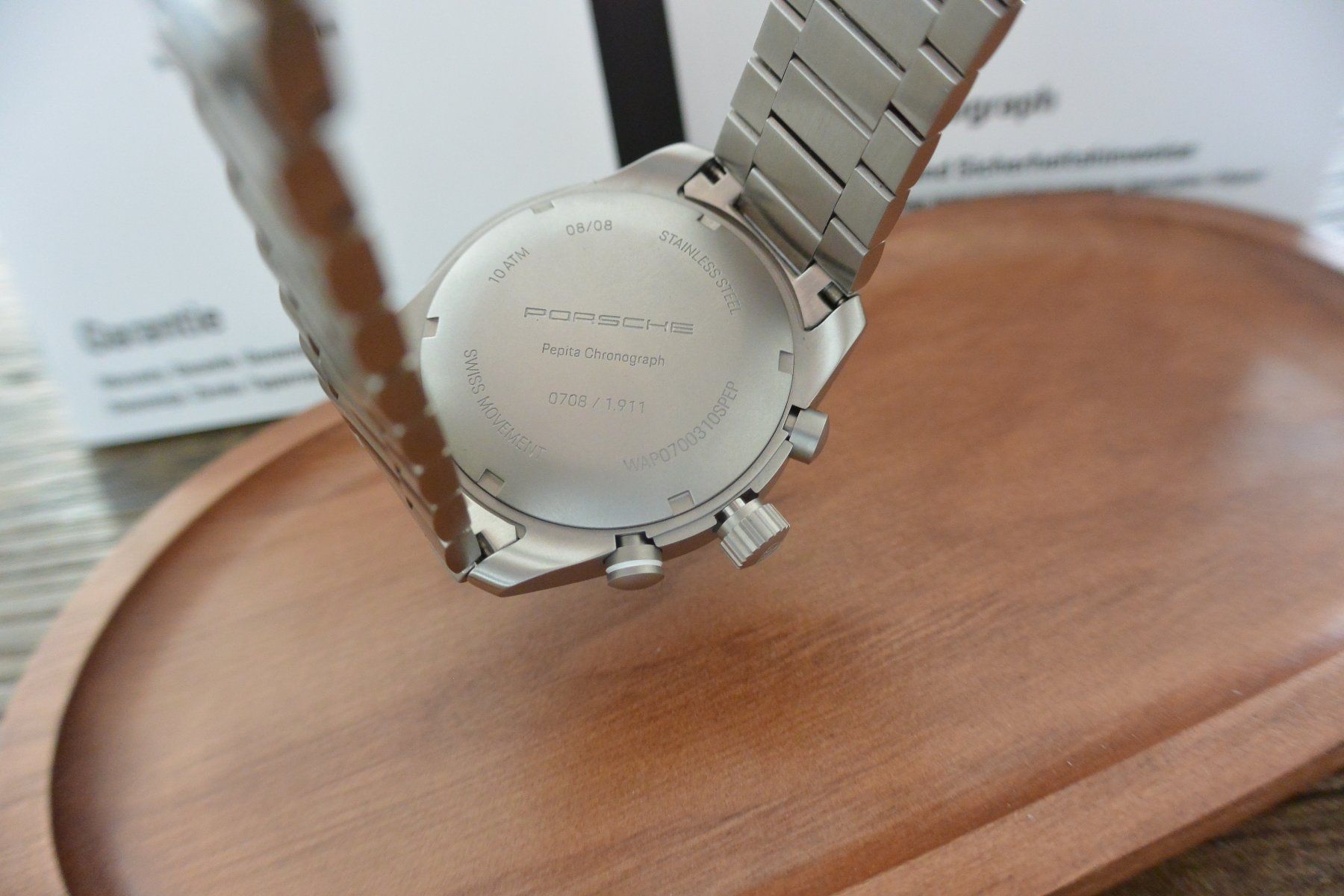 Porsche Orologi: Porsche Pepita Chronograph 42mm – Nuovo e nell'imballaggio originale da Laupen ZH venduto da Tremila 6