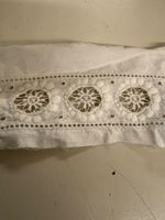 Spitze , weiss, 33 cm lang, 5 cm breit