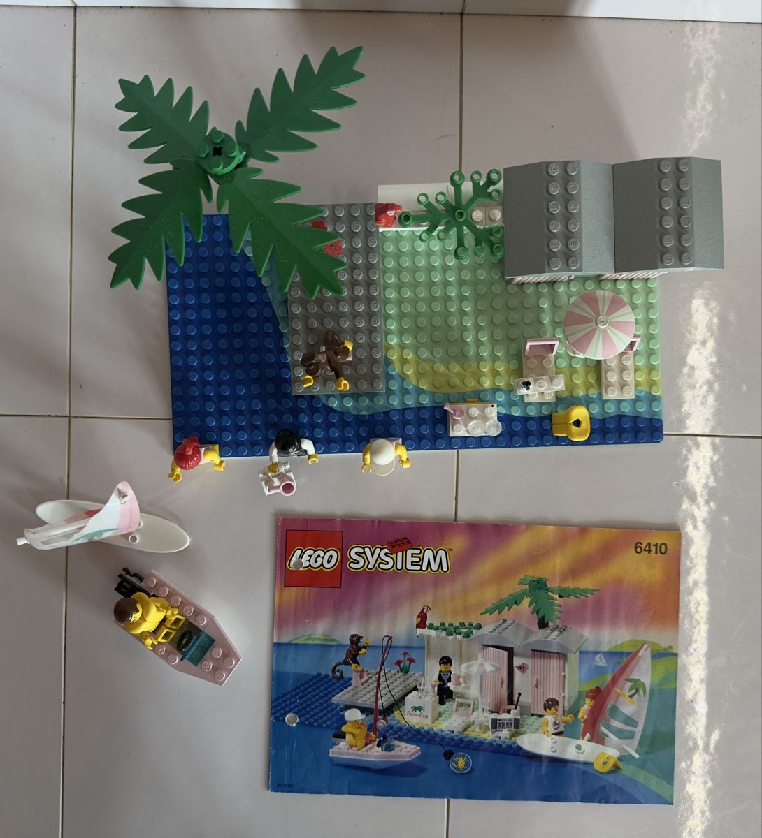 Lego Kit di costruzioni: Lego System 6410 Cabana Beach  Strand – Usato da Haegendorf venduto da Chruege 1