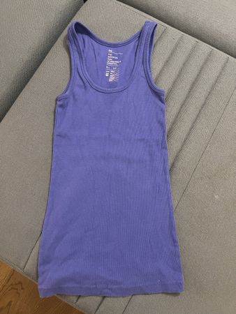 GAP Damen Tanktop S – Violett/Lila – 95% Baumwolle 