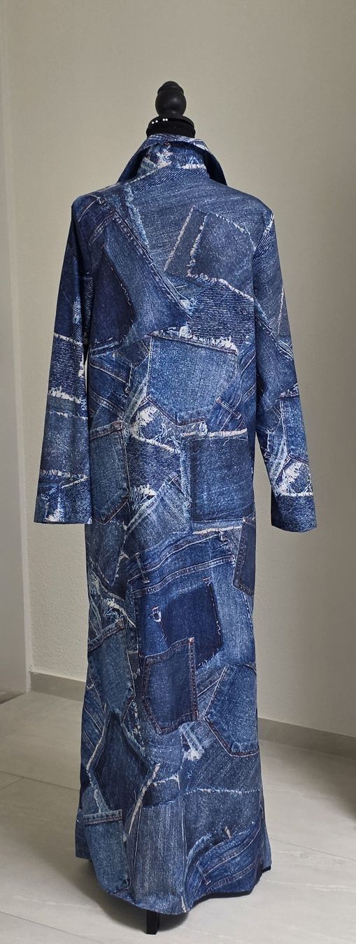 Vestiti: Langes SommerKleid im Patchwork-Stil, Gr. L/XL – Nuovo (secondo la descrizione) da Rheinsulz venduto da Gilea 3