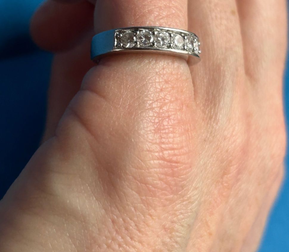 Anelli: Silberring Zirkonia (50) – Usato da Dittingen venduto da Bijoubelle 2