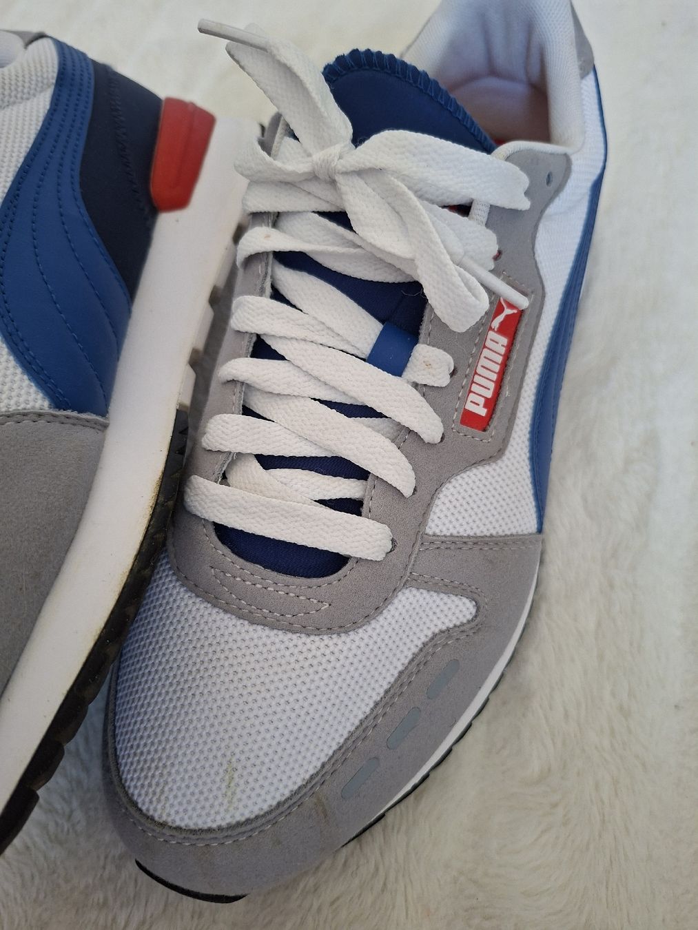 Puma Scarpe da uomo: Baskets Puma R78 Gris/Bleu/Rouge Taille 44  – Usato da Renens VD venduto da ser_j2fn 2