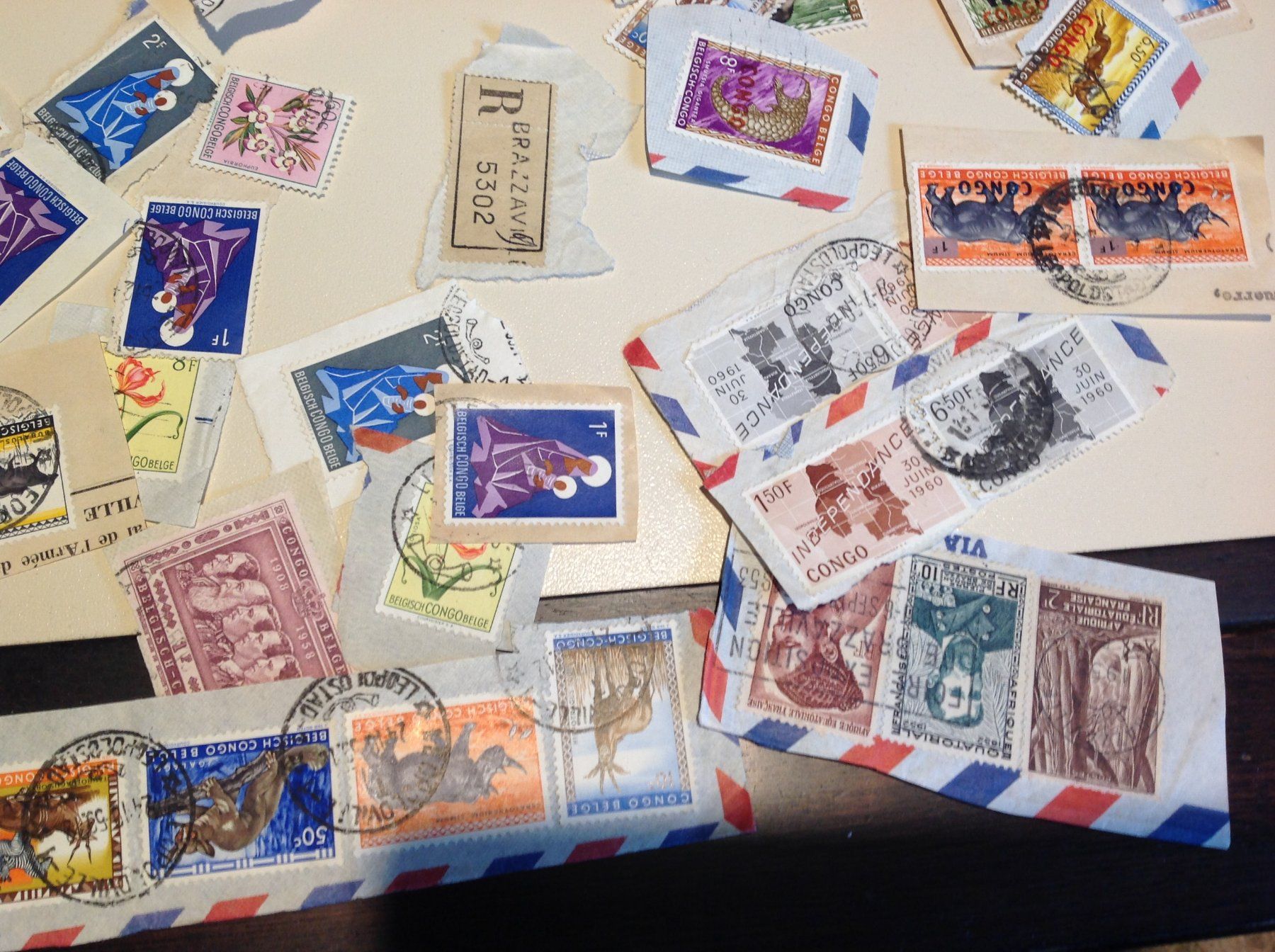Alle Briefmarken: timbre Congo - RDC - congo belges – Gebraucht aus Vuiteboeuf von broticaire 2