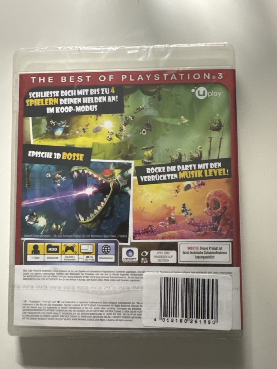 Spiele: Rayman Legends PS3 Essentials – Neu und originalverpackt aus Konolfingen von jabe21 1