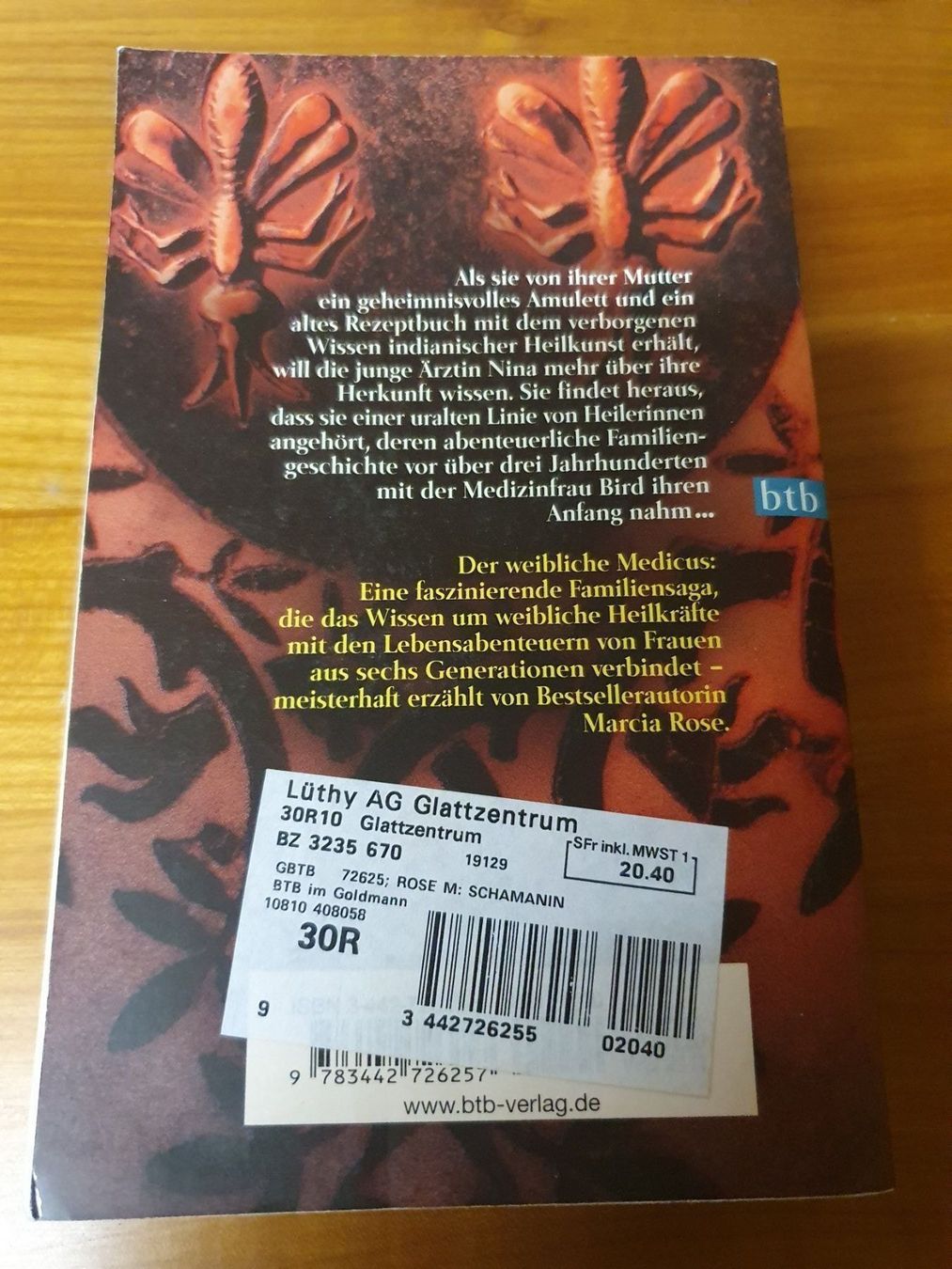 Libri: Marcia Rose - Die Schamanin – Usato da Oberdorf BL venduto da BaldenEagle 1