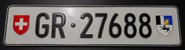Kennzeichen GR 27688